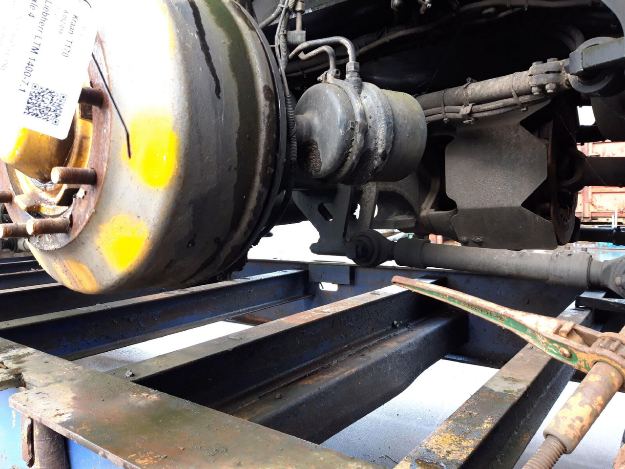 Liebherr LTM 1400-7.1 axle 4 - Poros dan bagian untuk Derek bergerak: gambar 2 Liebherr LTM 1400-7.1 axle 4 - Poros dan bagian untuk Derek bergerak: gambar 2
