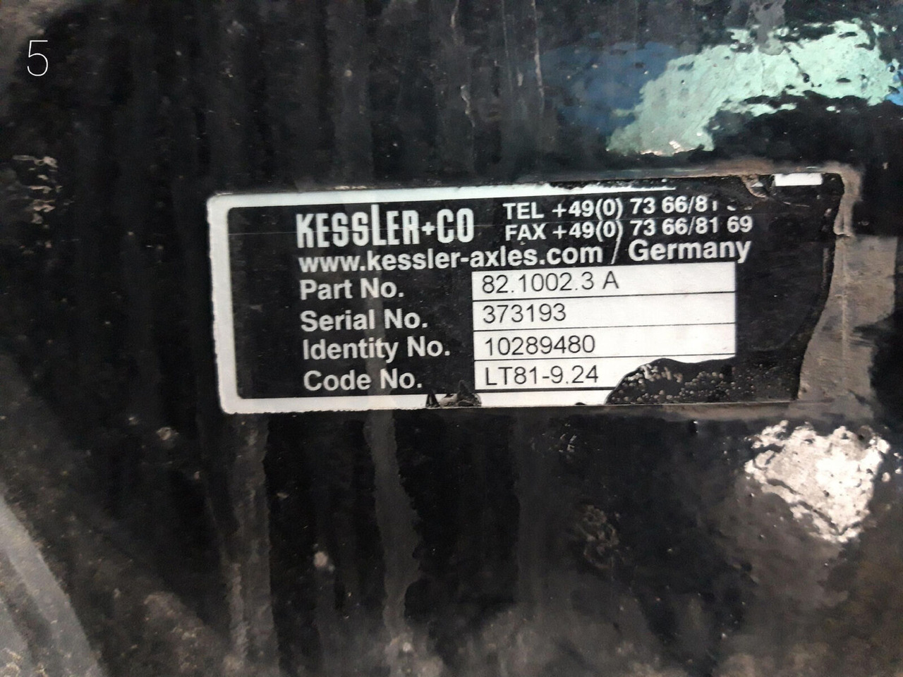 Liebherr LTM 1400-7.1 axle 5 - Poros dan bagian untuk Derek bergerak: gambar 5 Liebherr LTM 1400-7.1 axle 5 - Poros dan bagian untuk Derek bergerak: gambar 5