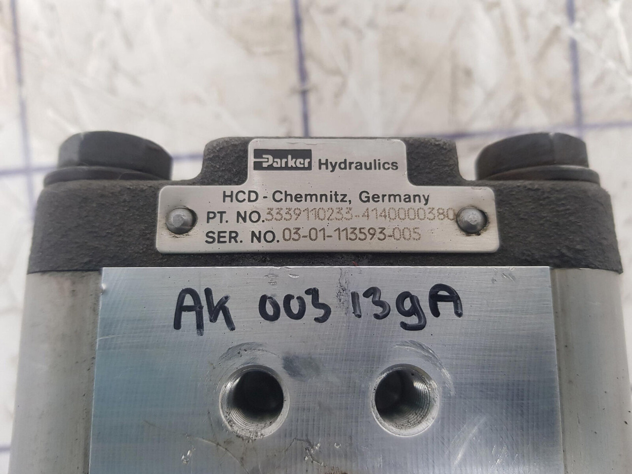 Parker Parker Hydraulics gear pump - Pompa hidrolik untuk Derek: gambar 5 Parker Parker Hydraulics gear pump - Pompa hidrolik untuk Derek: gambar 5
