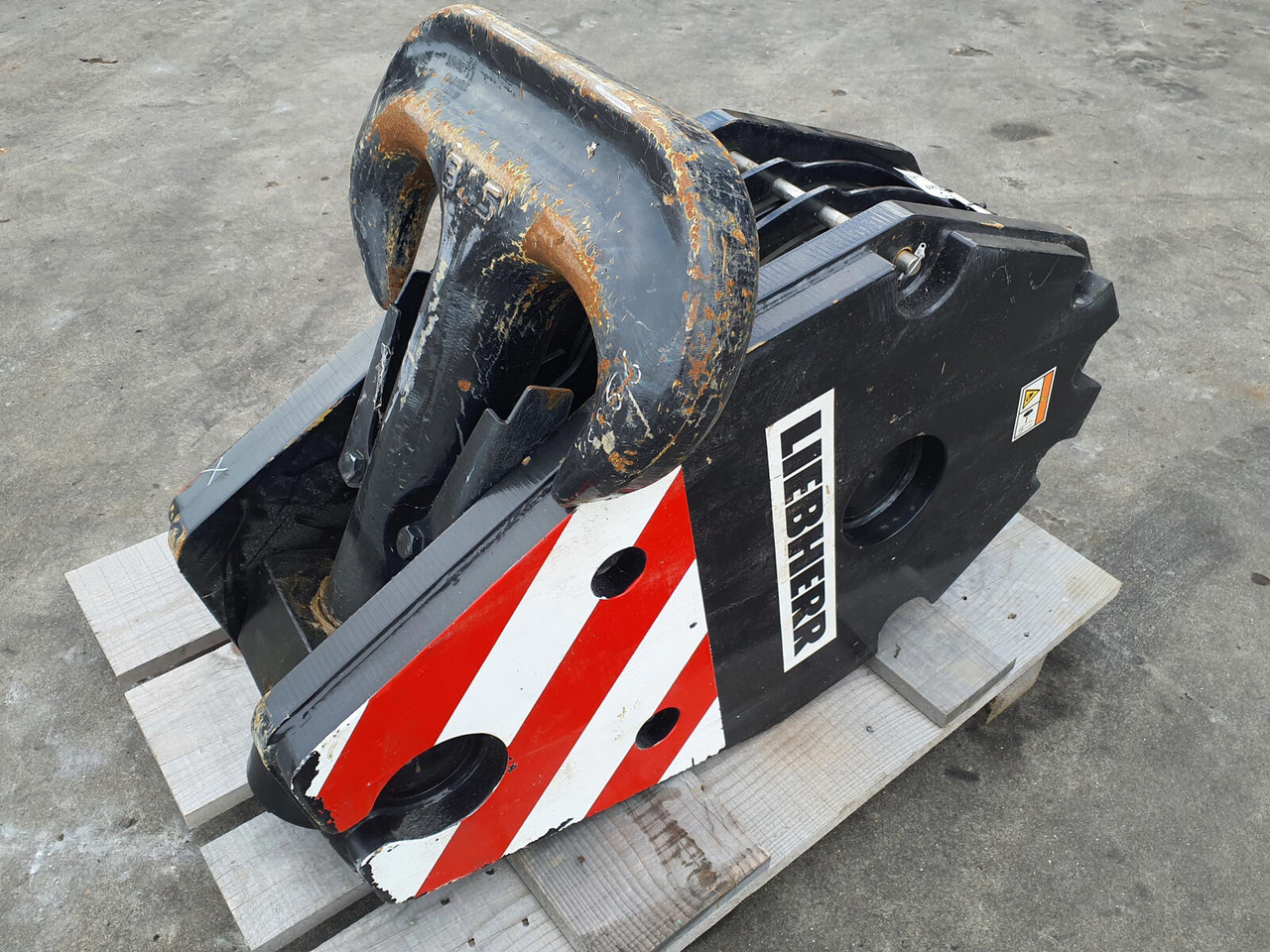 Liebherr Hook block 23mm 3 sheave 80 ton - Suku cadang untuk Derek: gambar 2 Liebherr Hook block 23mm 3 sheave 80 ton - Suku cadang untuk Derek: gambar 2