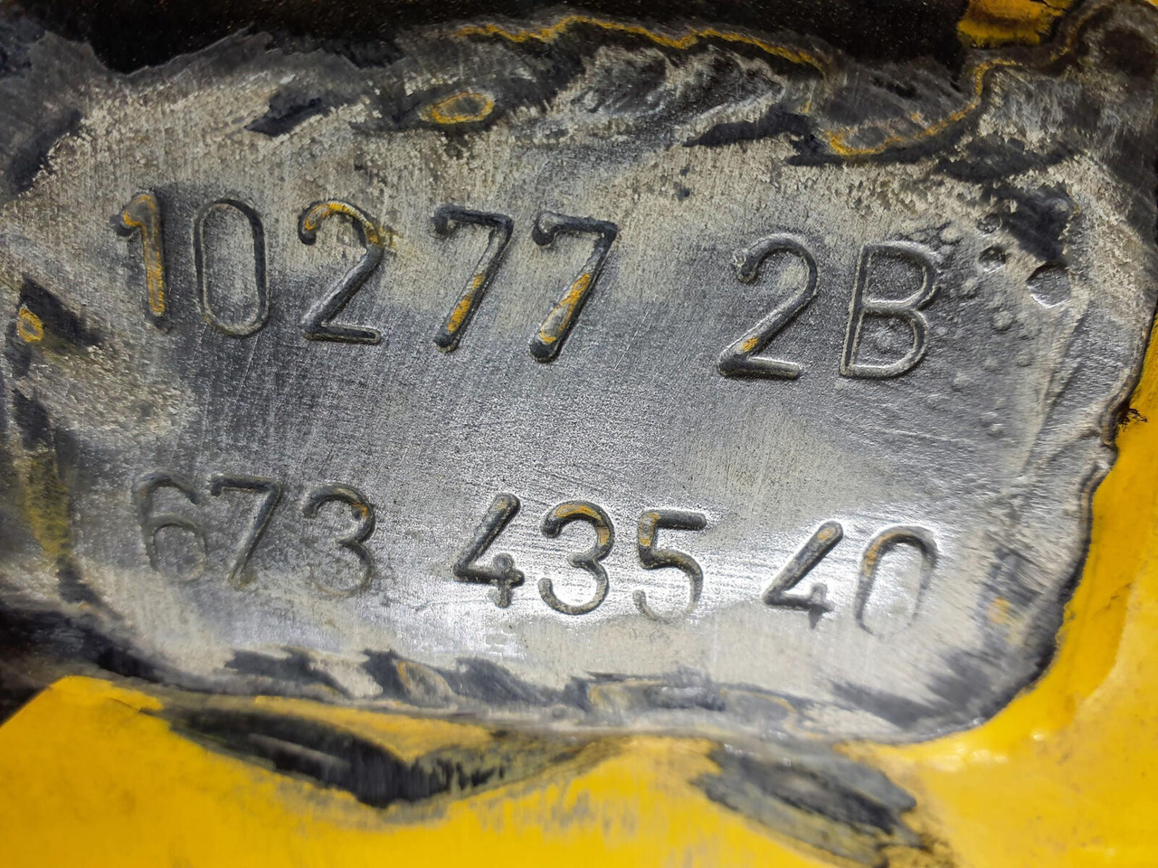 Penangguhan untuk Derek bergerak Terex AC 100 outrigger beam complete rear: gambar 8