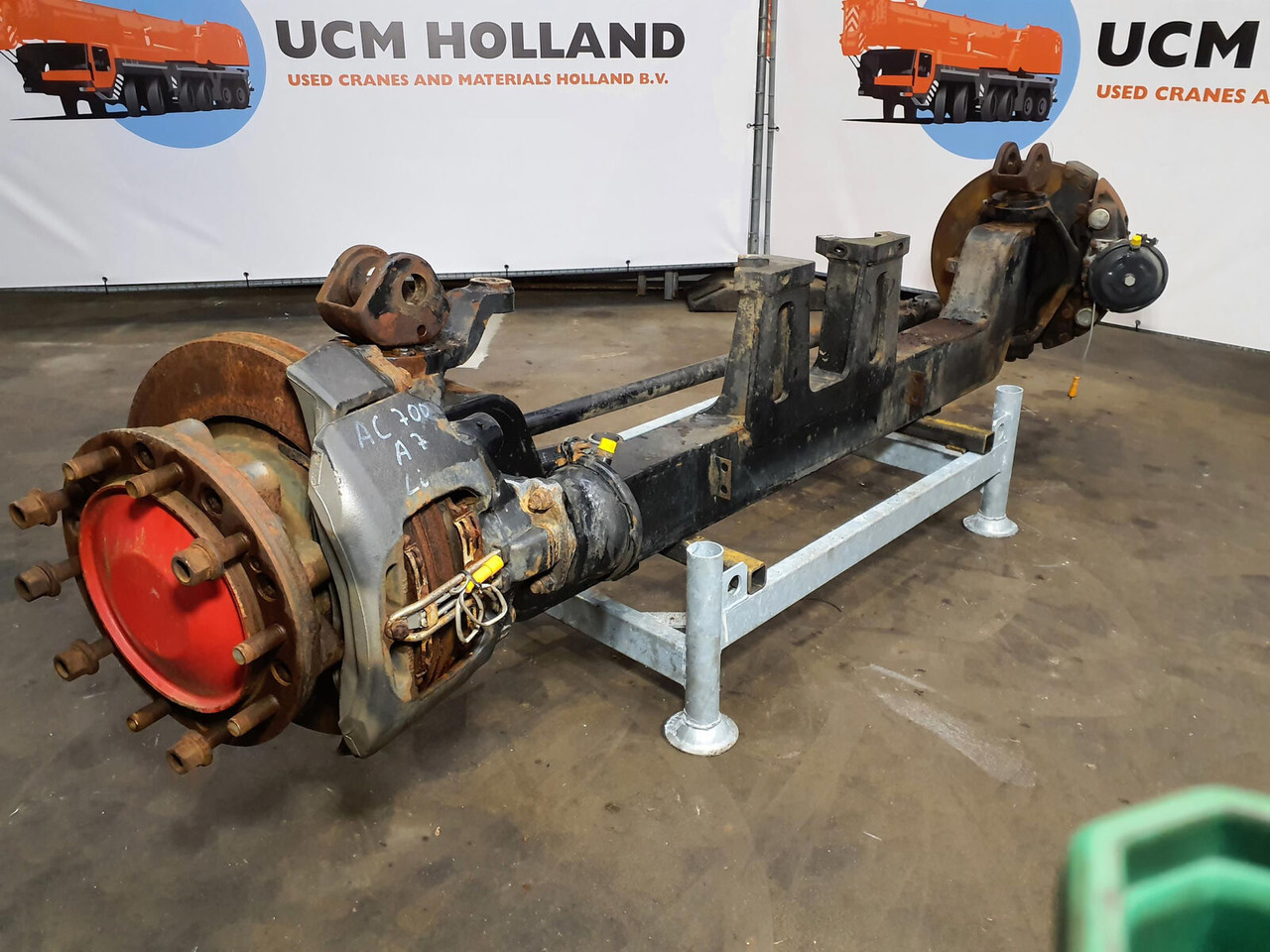 Terex AC 700 Axle 7 - Poros dan bagian untuk Derek bergerak: gambar 2 Terex AC 700 Axle 7 - Poros dan bagian untuk Derek bergerak: gambar 2