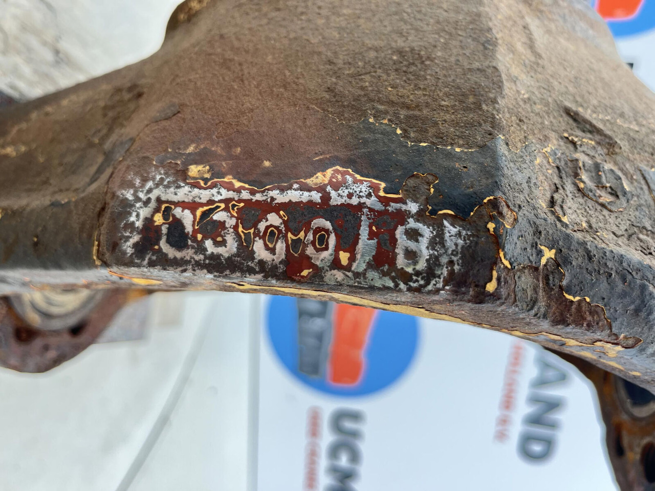 Buku jari kemudi untuk Derek bergerak Terex HC 340 Steering knuckle 12 holes axle 6: gambar 10