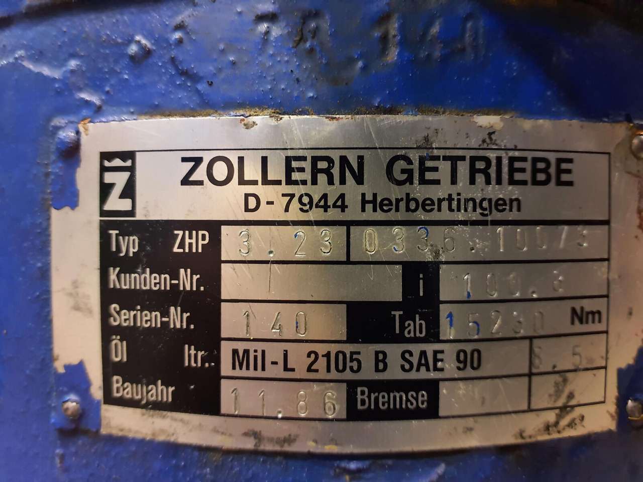 Terex HC 340 slewing gear - Motor ayun untuk Derek bergerak: gambar 5 Terex HC 340 slewing gear - Motor ayun untuk Derek bergerak: gambar 5