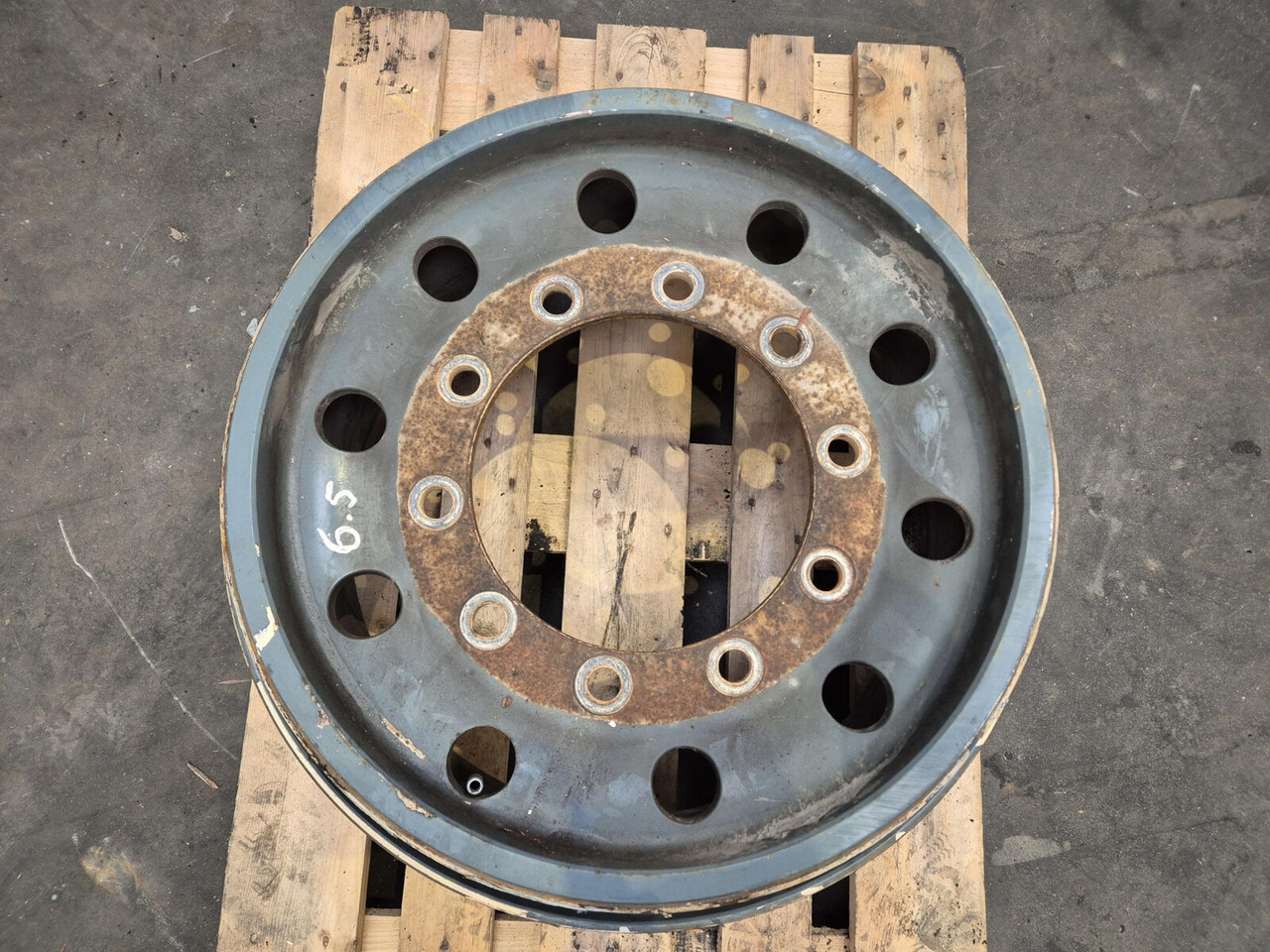 Terex Rim 445/95R25 10 6.5 3p - Pelek untuk Derek: gambar 2 Terex Rim 445/95R25 10 6.5 3p - Pelek untuk Derek: gambar 2