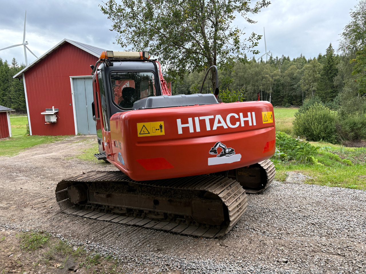 Bandgrävare Hitachi Zaxis 130 - Ekskavator perayap: gambar 5 Bandgrävare Hitachi Zaxis 130 - Ekskavator perayap: gambar 5