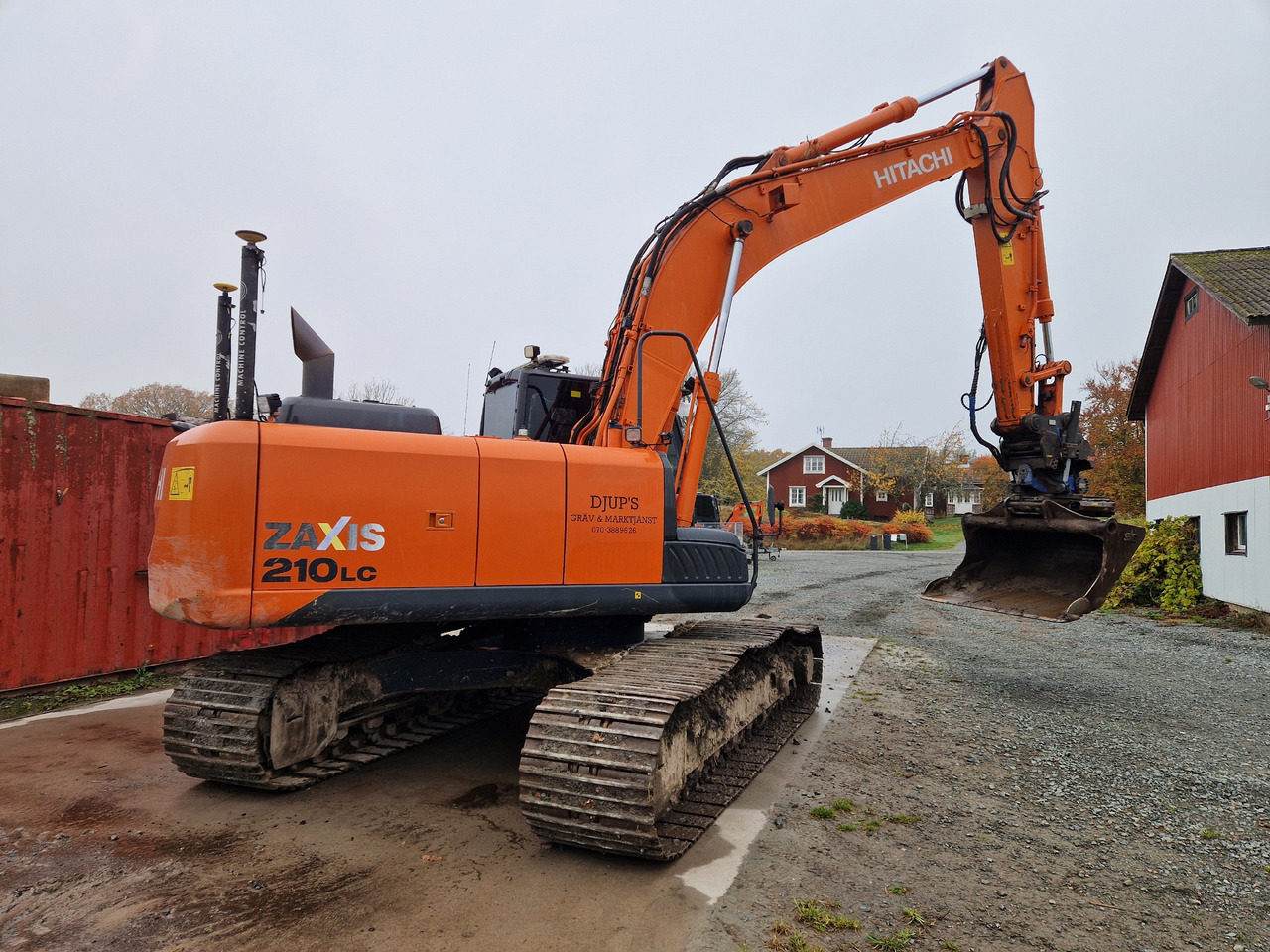 Grävmaskin - Hitachi, Zaxis 210 LC - Ekskavator perayap: gambar 3 Grävmaskin - Hitachi, Zaxis 210 LC - Ekskavator perayap: gambar 3