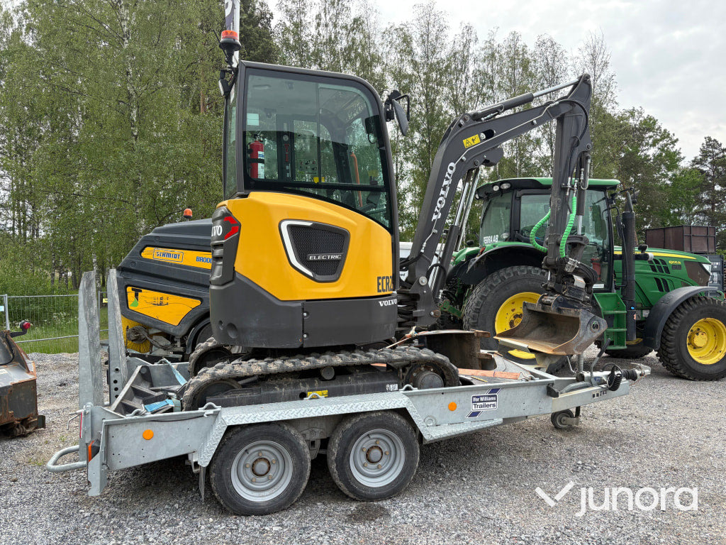 Grävmaskin Volvo ECR25D Electric - Ekskavator mini: gambar 5 Grävmaskin Volvo ECR25D Electric - Ekskavator mini: gambar 5