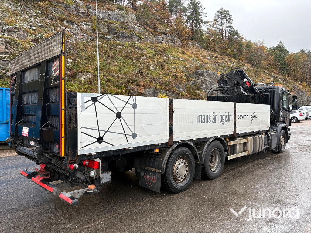 Kranbil - Scania P410, HiAB-kran - Truk flatbed, Truk derek: gambar 3 Kranbil - Scania P410, HiAB-kran - Truk flatbed, Truk derek: gambar 3