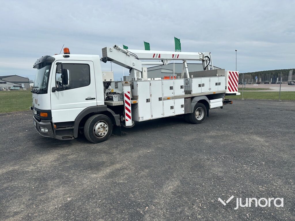 Liftbil med korg - Mercedes-Benz, Atego - Platform udara yang dipasang di truk: gambar 3 Liftbil med korg - Mercedes-Benz, Atego - Platform udara yang dipasang di truk: gambar 3