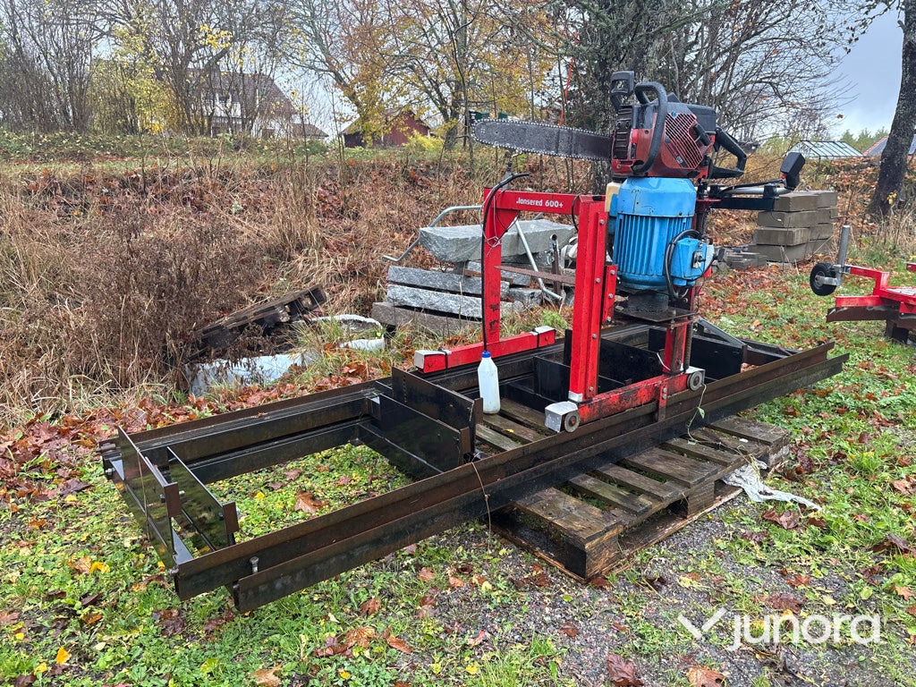 Sågverk - Jonsered 600+ el - Mesin sawmill: gambar 1 Sågverk - Jonsered 600+ el - Mesin sawmill: gambar 1