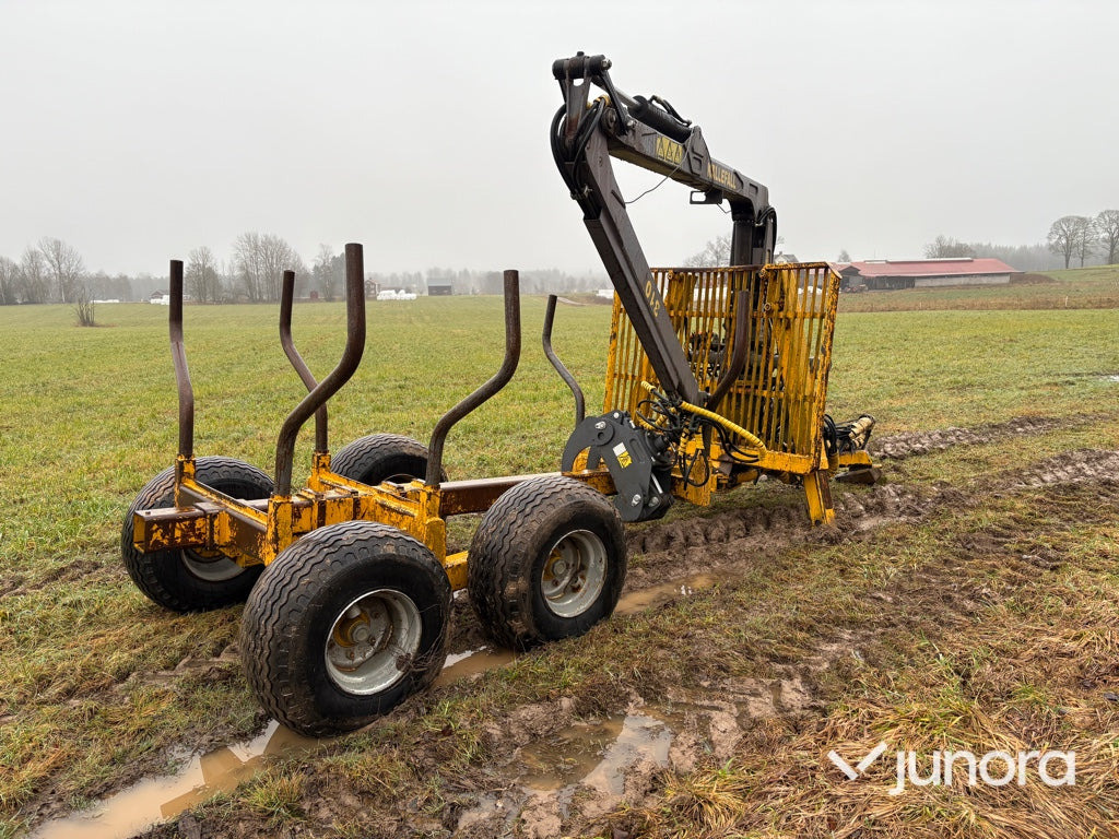 Skogsvagn - Källefall, 9 ton - Trailer kehutanan: gambar 1 Skogsvagn - Källefall, 9 ton - Trailer kehutanan: gambar 1