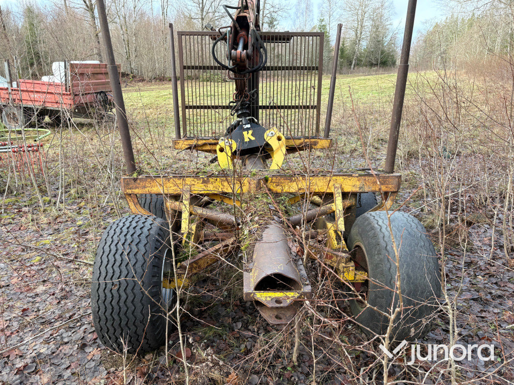 Skogsvagn med kran - Moheda FMV 2200, enkelteleskopisk - Trailer kehutanan: gambar 2 Skogsvagn med kran - Moheda FMV 2200, enkelteleskopisk - Trailer kehutanan: gambar 2