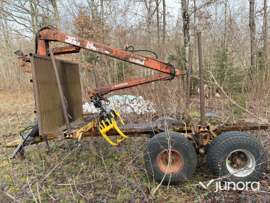 Skogsvagn med kran - Moheda FMV 2200, enkelteleskopisk - Trailer kehutanan: gambar 4 Skogsvagn med kran - Moheda FMV 2200, enkelteleskopisk - Trailer kehutanan: gambar 4