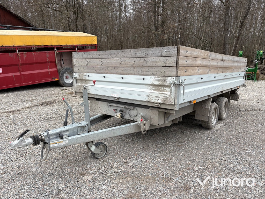 Släpvagn - med tipp Humbaur HTK 3500.41 - Trailer jungkit: gambar 1 Släpvagn - med tipp Humbaur HTK 3500.41 - Trailer jungkit: gambar 1