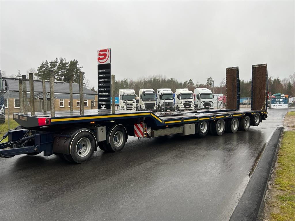 HRD 7 akslet - 84 ton blokvogn med ramper - Trailer low bed: gambar 1 HRD 7 akslet - 84 ton blokvogn med ramper - Trailer low bed: gambar 1