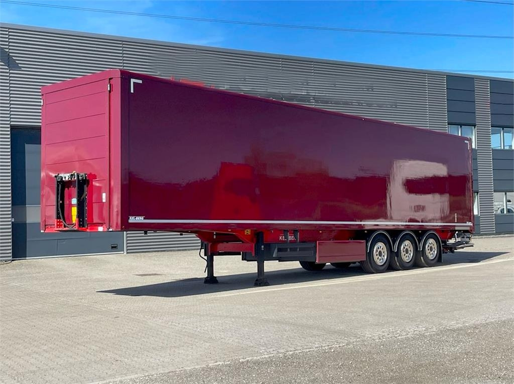 Kel-Berg 3-aks med folde-slædelift - Semi-trailer kotak tertutup: gambar 4 Kel-Berg 3-aks med folde-slædelift - Semi-trailer kotak tertutup: gambar 4