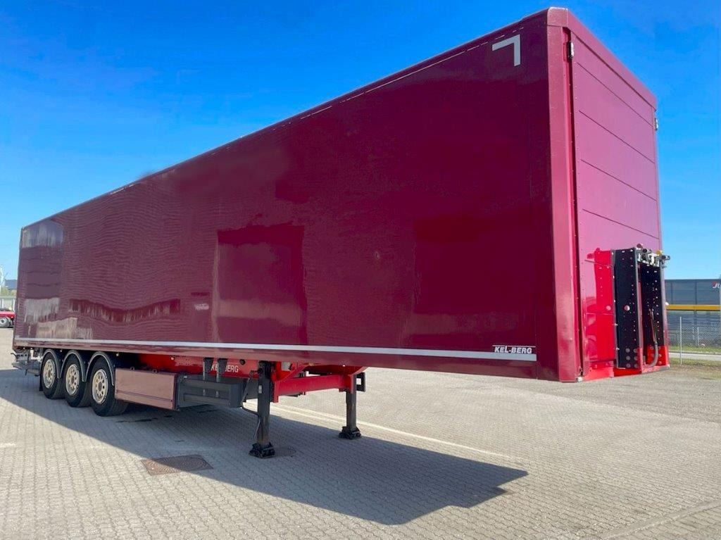 Kel-Berg 3-aks med folde-slædelift - Semi-trailer kotak tertutup: gambar 2 Kel-Berg 3-aks med folde-slædelift - Semi-trailer kotak tertutup: gambar 2