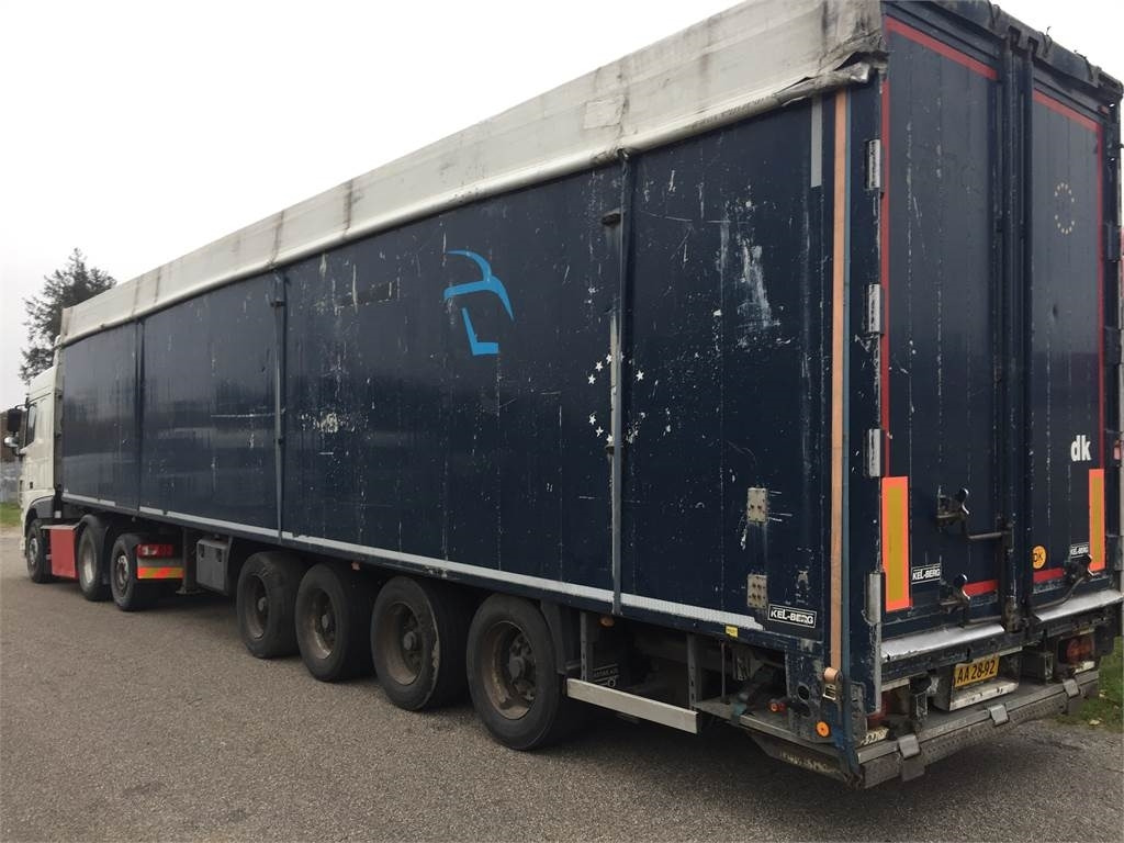 Kel-Berg 92m3 alu kasse + folde-slæde lift - Semi-trailer dengan lantai berjalan: gambar 2 Kel-Berg 92m3 alu kasse + folde-slæde lift - Semi-trailer dengan lantai berjalan: gambar 2
