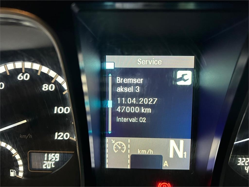 Truk berpendingin Mercedes-Benz Actros 2530 L 6x2*4: gambar 18