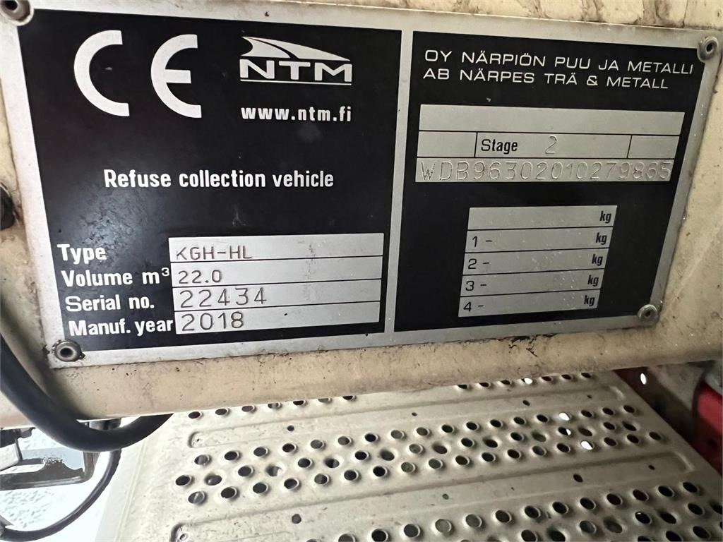 Mercedes-Benz Antos 2530 - NTM - Truk sampah: gambar 1 Mercedes-Benz Antos 2530 - NTM - Truk sampah: gambar 1