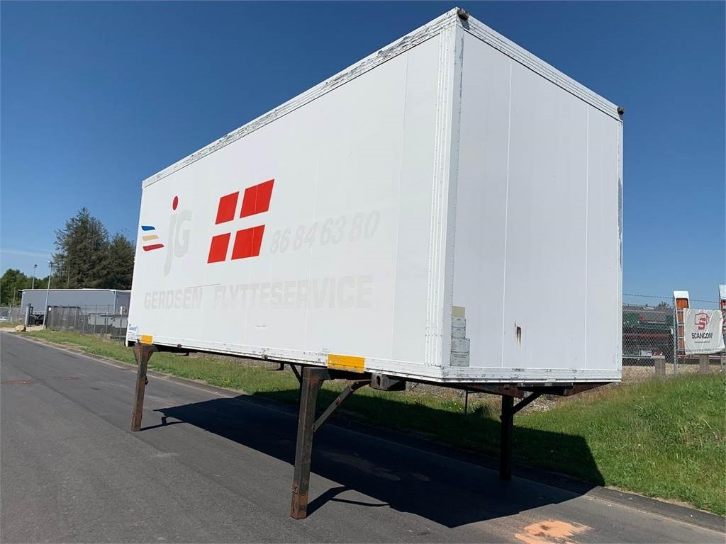 Schmitz WKD 7150 mm - bagdøre - Semi-trailer kotak tertutup: gambar 3 Schmitz WKD 7150 mm - bagdøre - Semi-trailer kotak tertutup: gambar 3