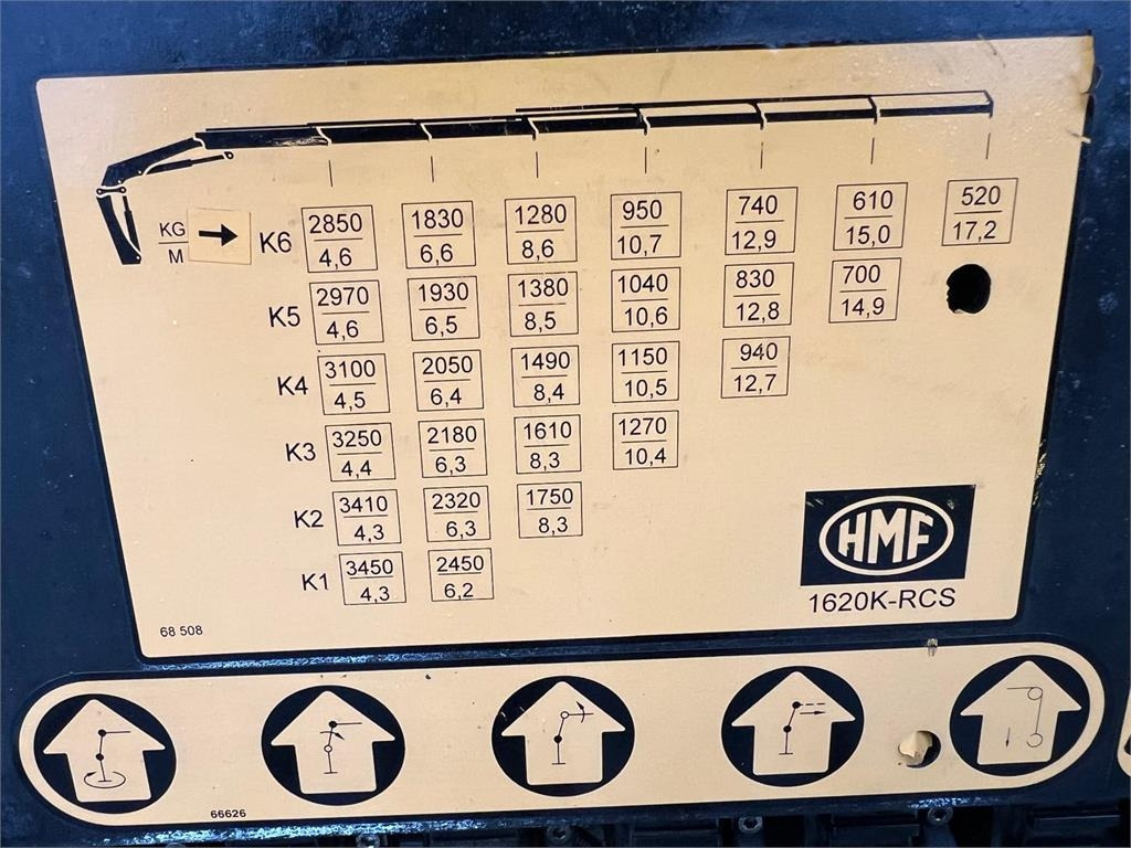 Volvo FL 280 - HMF 1620K6 - Truk derek: gambar 4 Volvo FL 280 - HMF 1620K6 - Truk derek: gambar 4