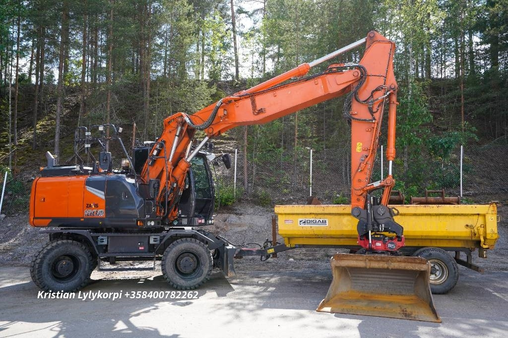 Hitachi ZX180W-7 HUIPPUVARUSTEET STAGE 5 - Ekskavator roda: gambar 1 Hitachi ZX180W-7 HUIPPUVARUSTEET STAGE 5 - Ekskavator roda: gambar 1
