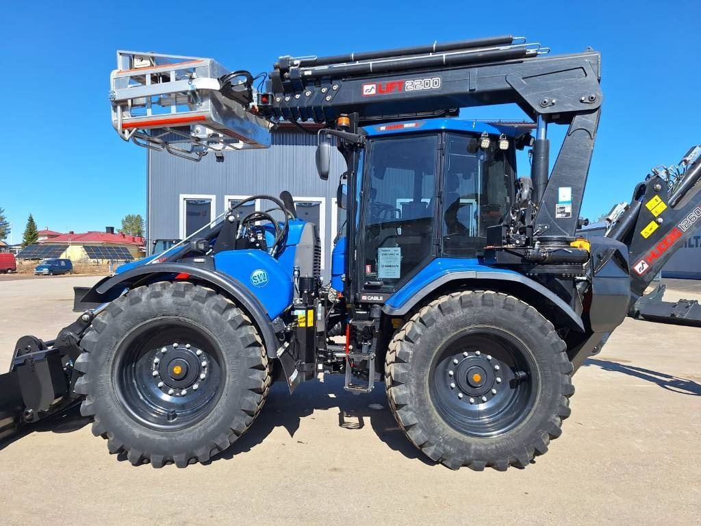 Huddig 1260E CABLE, ISO NOSTIN YM.  - Backhoe loader: gambar 2 Huddig 1260E CABLE, ISO NOSTIN YM.  - Backhoe loader: gambar 2