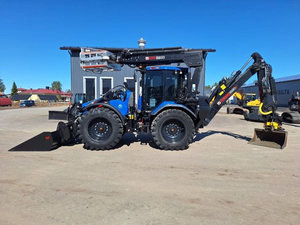 Huddig 1260E CABLE, ISO NOSTIN YM.  - Backhoe loader: gambar 1 Huddig 1260E CABLE, ISO NOSTIN YM.  - Backhoe loader: gambar 1