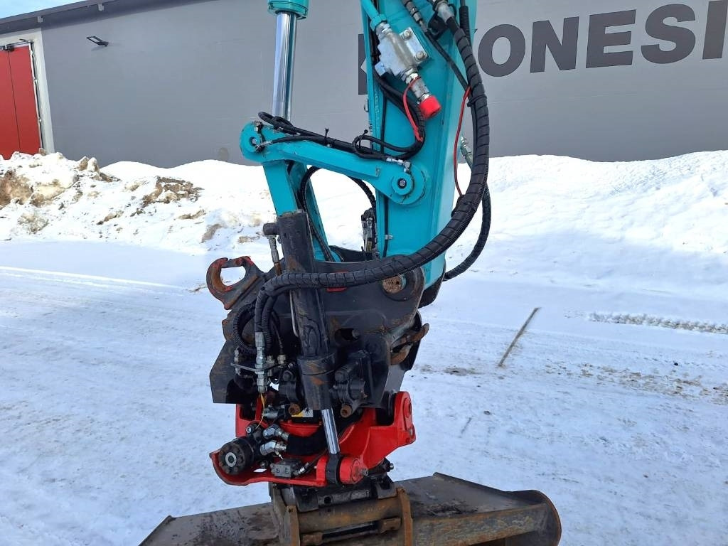 Ekskavator mini Kobelco SK75SR-7 PYÖRITTÄJÄLLÄ: gambar 12