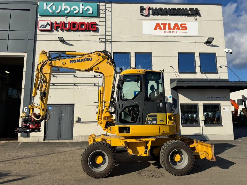 Komatsu PW 98 MR-6 - Ekskavator roda: gambar 1 Komatsu PW 98 MR-6 - Ekskavator roda: gambar 1