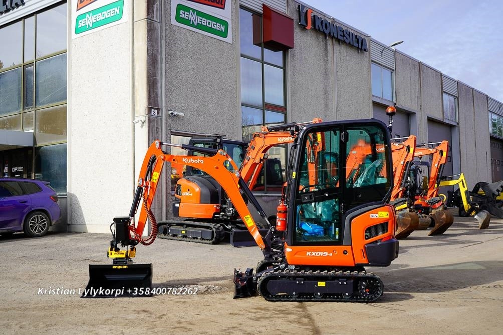 Kubota KX019-4 ENGCON EC02 BASIC - Ekskavator mini: gambar 1 Kubota KX019-4 ENGCON EC02 BASIC - Ekskavator mini: gambar 1