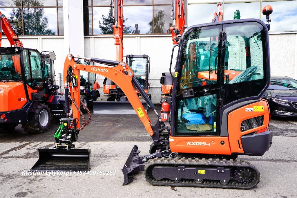 Kubota KX019-4 UUSI! TAKUU! PYÖRITTÄJÄLLÄ - Ekskavator mini: gambar 1 Kubota KX019-4 UUSI! TAKUU! PYÖRITTÄJÄLLÄ - Ekskavator mini: gambar 1