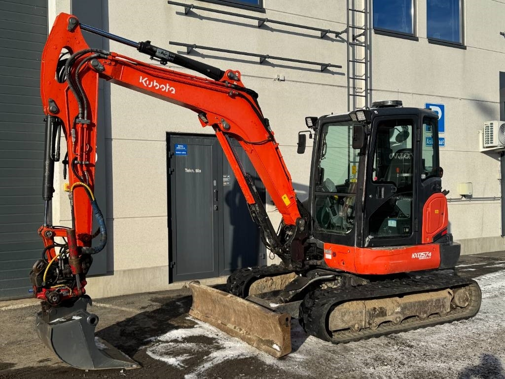 Kubota KX057-4 Pyörittäjällä  - Ekskavator mini: gambar 2 Kubota KX057-4 Pyörittäjällä  - Ekskavator mini: gambar 2