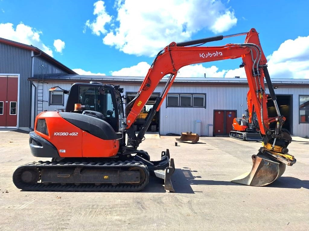 Kubota KX080-4a2 PYÖRITTÄJÄLLÄ - Ekskavator mini: gambar 4 Kubota KX080-4a2 PYÖRITTÄJÄLLÄ - Ekskavator mini: gambar 4