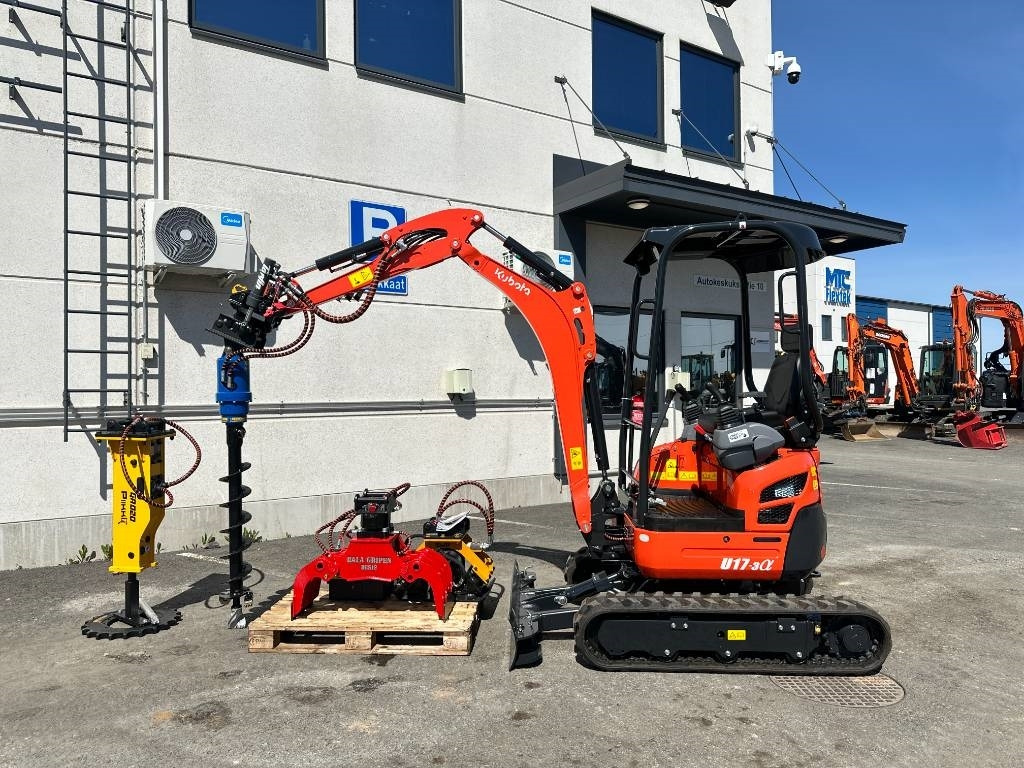 Kubota U 17-3 uusi Varustelupaketilla - Ekskavator mini: gambar 1 Kubota U 17-3 uusi Varustelupaketilla - Ekskavator mini: gambar 1