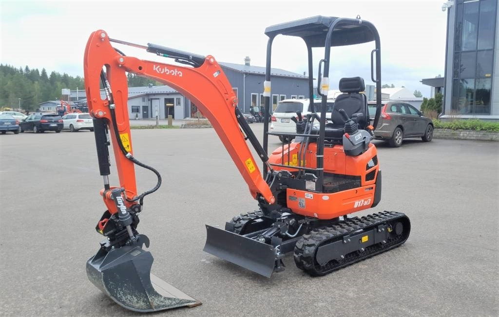 Ekskavator mini baru Kubota U17-3a UUSI, KALLISTAJALLA: gambar 7