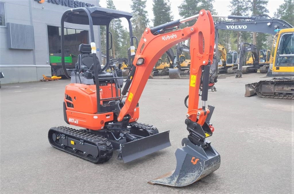Ekskavator mini baru Kubota U17-3a UUSI, KALLISTAJALLA: gambar 6