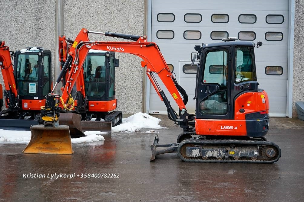 Kubota U36-4 PYÖRITTÄJÄLLÄ - Ekskavator mini: gambar 1 Kubota U36-4 PYÖRITTÄJÄLLÄ - Ekskavator mini: gambar 1