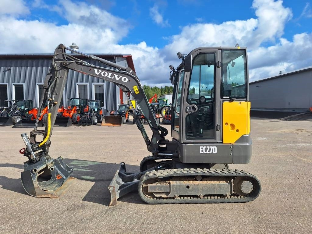 Volvo EC27D KALLISTAJA, 2-KAUHAA - Ekskavator mini: gambar 1 Volvo EC27D KALLISTAJA, 2-KAUHAA - Ekskavator mini: gambar 1