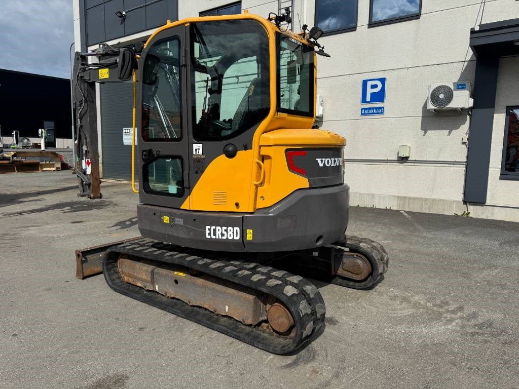 Volvo ECR 58 D VÄHÄN AJETTU - Ekskavator mini: gambar 3 Volvo ECR 58 D VÄHÄN AJETTU - Ekskavator mini: gambar 3