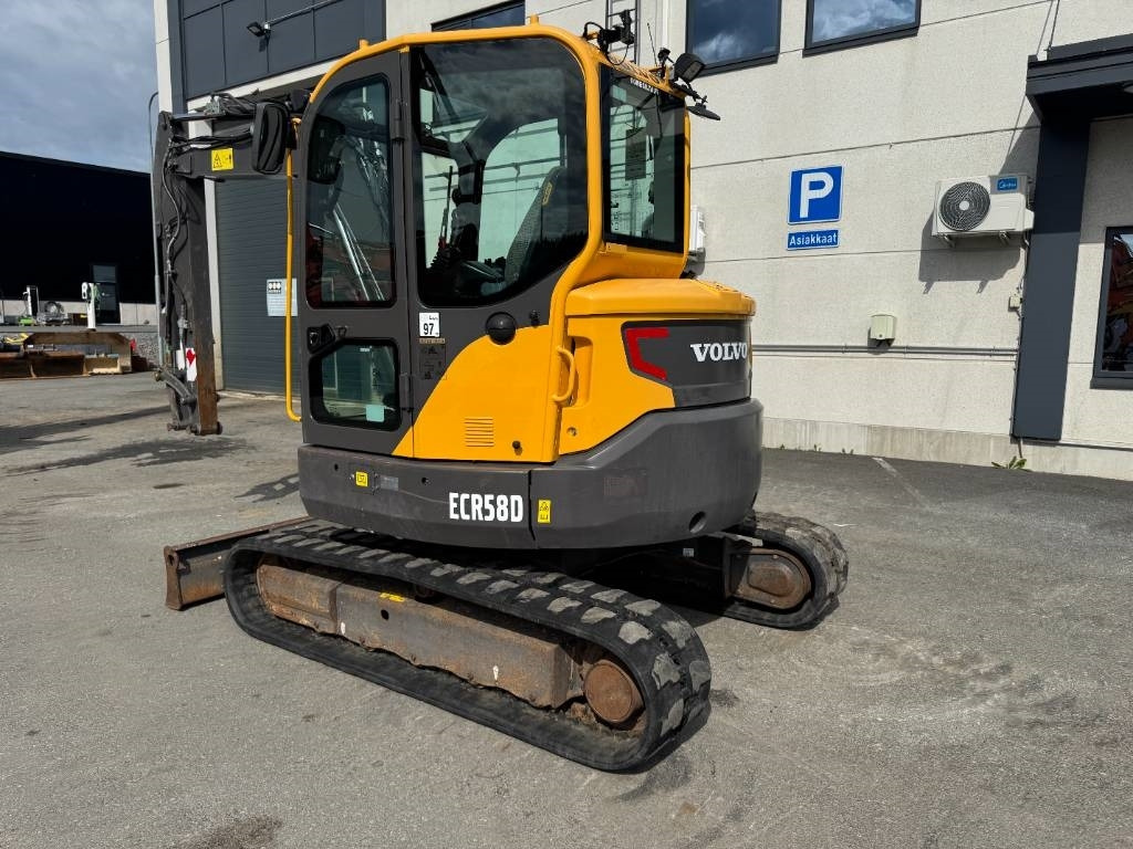 Volvo ECR 58 D VÄHÄN AJETTU - Ekskavator mini: gambar 4 Volvo ECR 58 D VÄHÄN AJETTU - Ekskavator mini: gambar 4