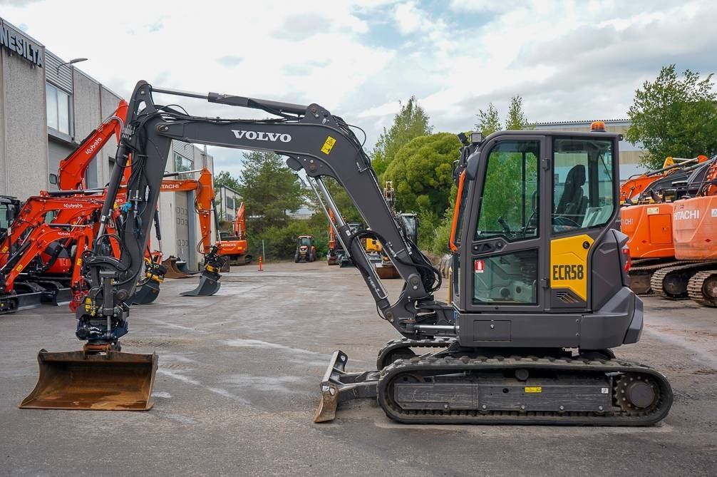 Volvo ECR58F EX-DEMO - Ekskavator mini: gambar 1 Volvo ECR58F EX-DEMO - Ekskavator mini: gambar 1