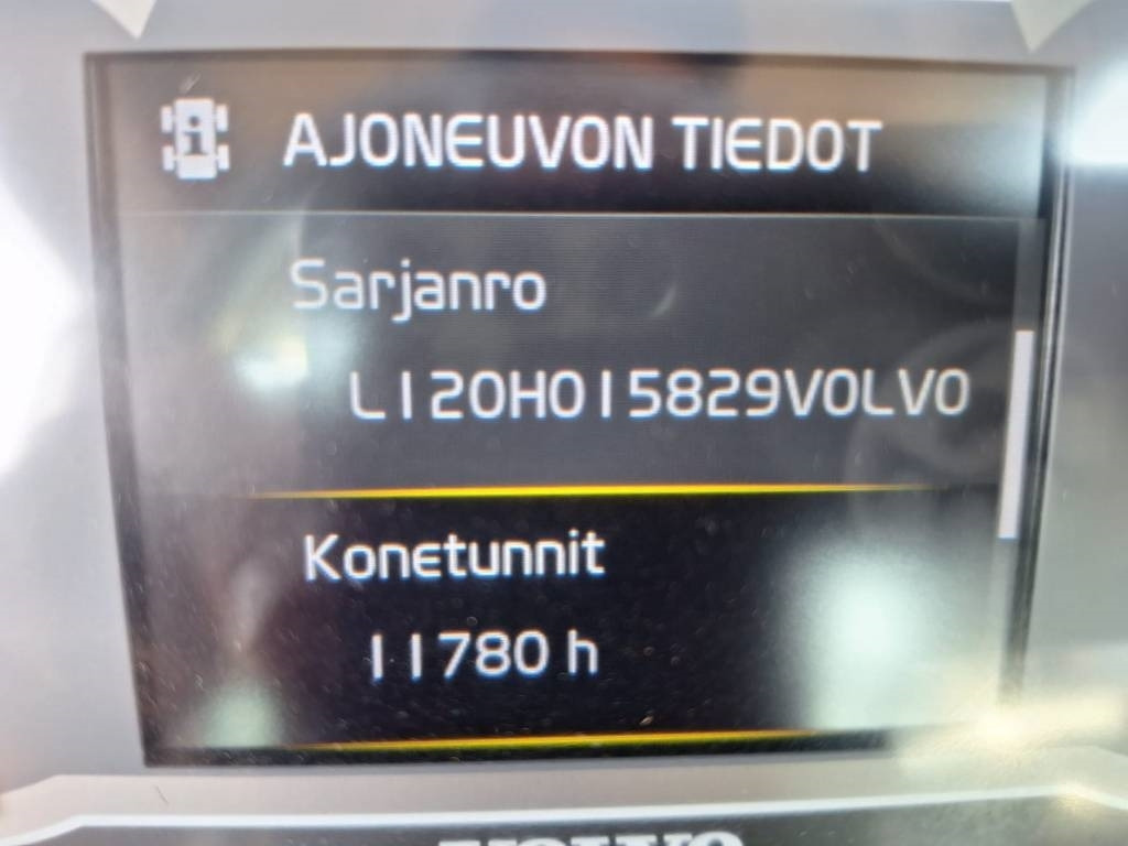 Wheel loader Volvo L120H LONG BOOM, VAAKA YM.: gambar 14