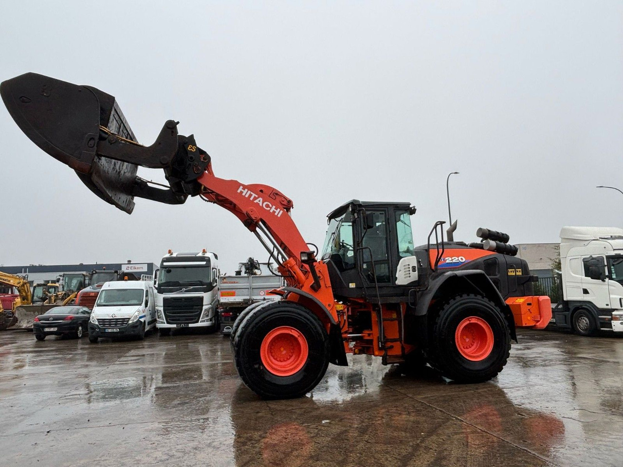 Hitachi ZW220-6. Hochkippschaufel. Wage. - Wheel loader: gambar 4 Hitachi ZW220-6. Hochkippschaufel. Wage. - Wheel loader: gambar 4