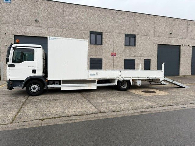 MAN TGL 12-210. Rampen. Klima. - Truk flatbed: gambar 2 MAN TGL 12-210. Rampen. Klima. - Truk flatbed: gambar 2