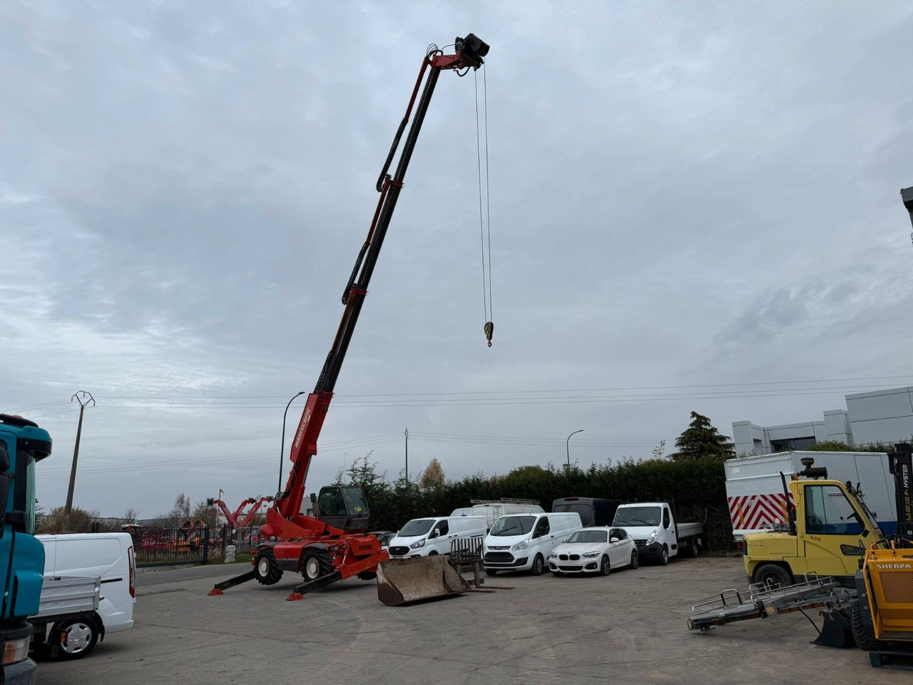 Manitou 1850. Roto. 4x4x4. Winch remote. - Telehandler: gambar 3 Manitou 1850. Roto. 4x4x4. Winch remote. - Telehandler: gambar 3