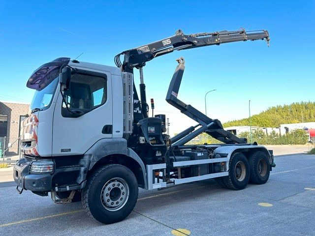 Renault Kerax 420dCi. 6X4. Hiab 144. Klima. - Truk derek: gambar 1 Renault Kerax 420dCi. 6X4. Hiab 144. Klima. - Truk derek: gambar 1