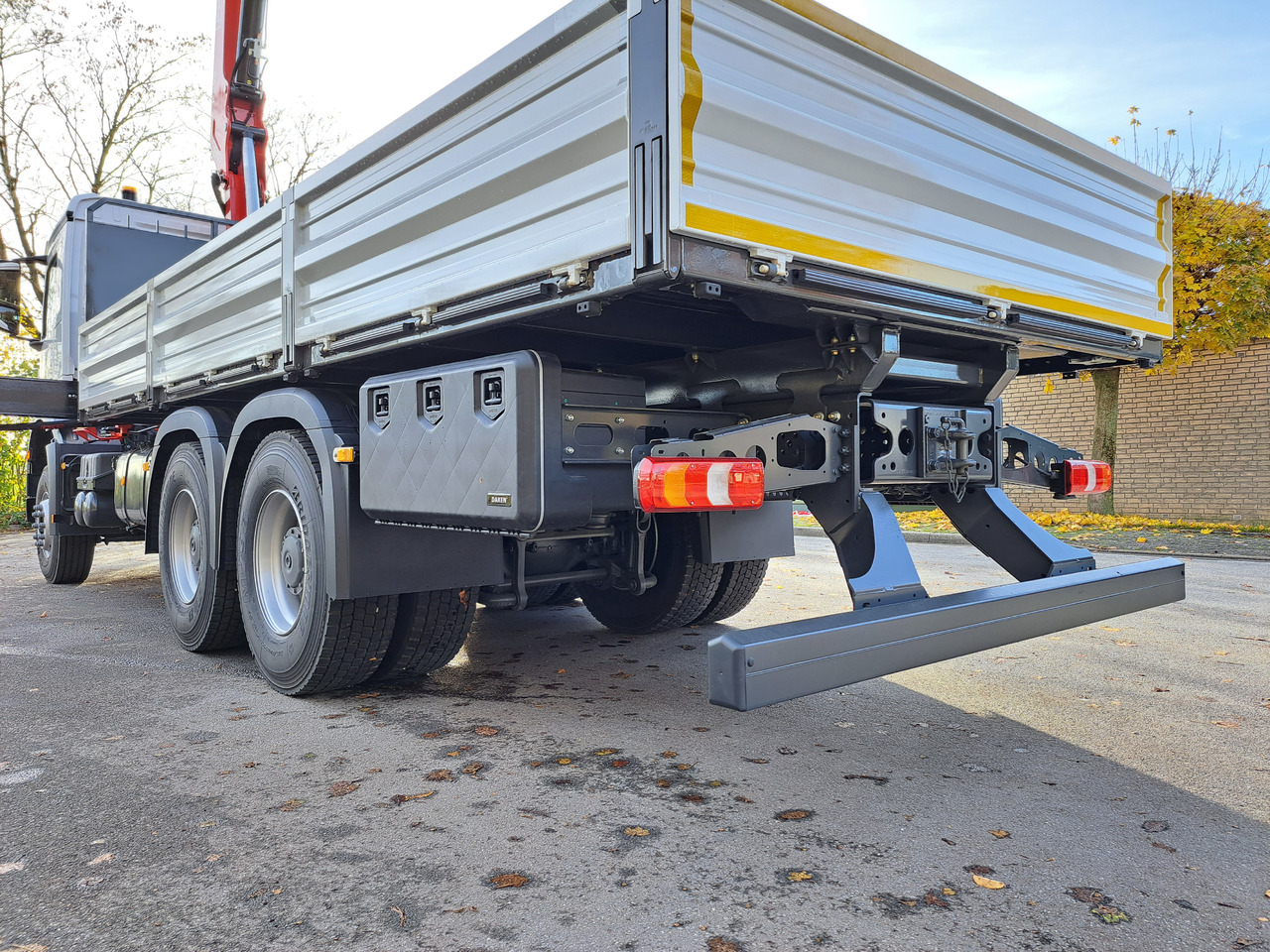 MERCEDES-BENZ AROCS 3340 CRANE FASSI F245 FLATBED TWISTLOCK EURO 3 - Truk flatbed, Truk derek: gambar 4 MERCEDES-BENZ AROCS 3340 CRANE FASSI F245 FLATBED TWISTLOCK EURO 3 - Truk flatbed, Truk derek: gambar 4